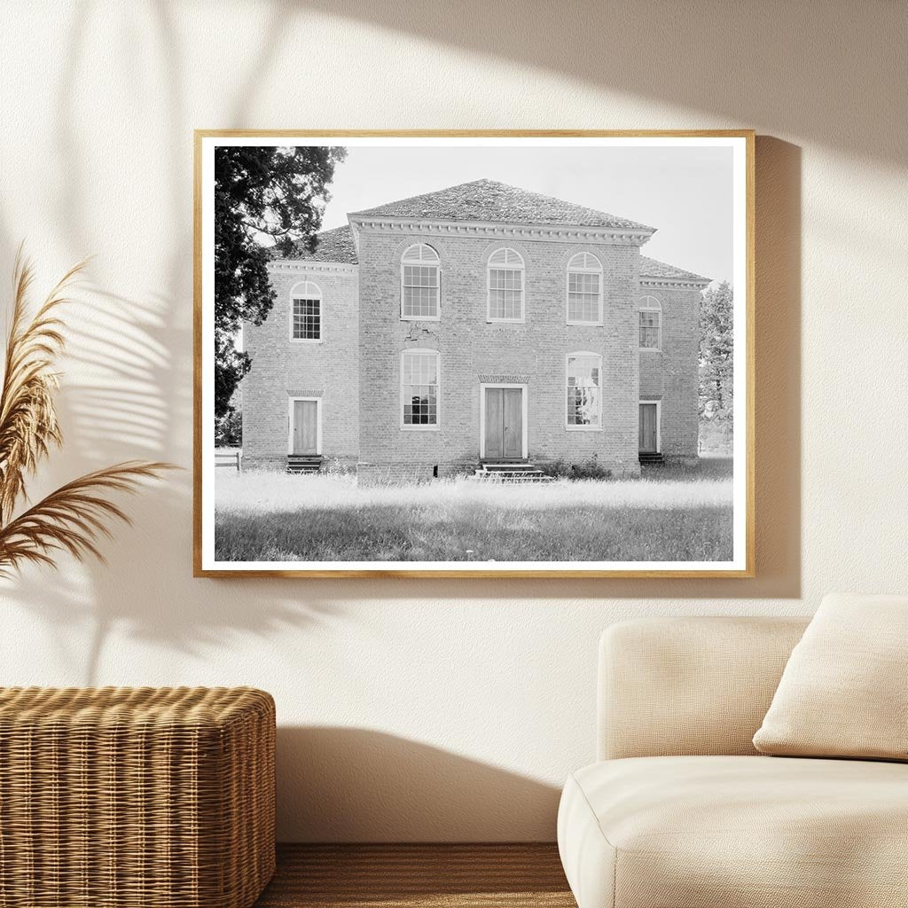 1766 Church in Owens, King George Co, VA - Historical Photo