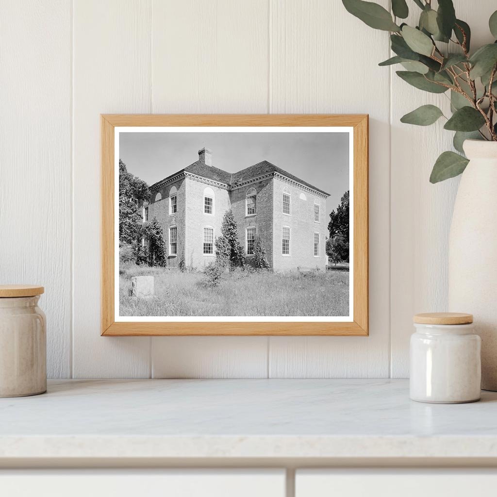 1766 Church in Owens, VA - Historical Photo 1930