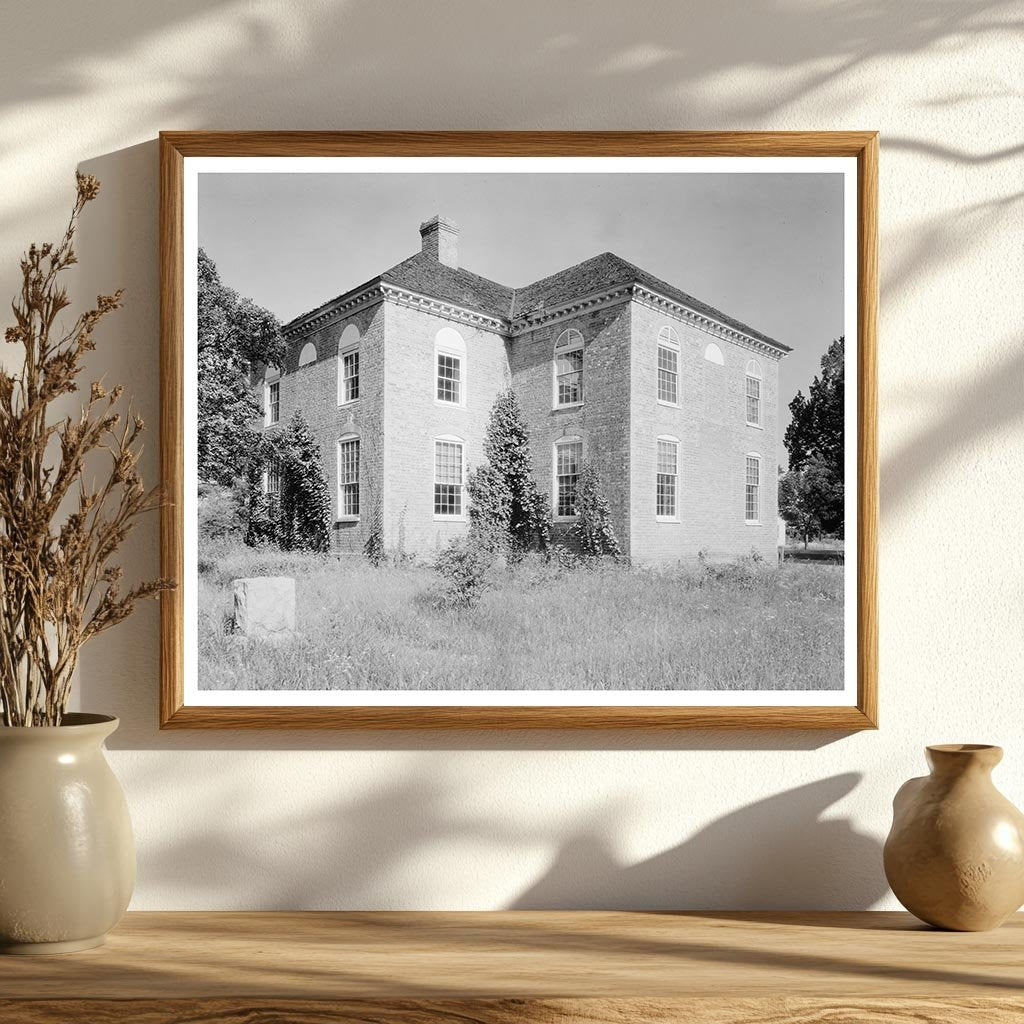 1766 Church in Owens, VA - Historical Photo 1930