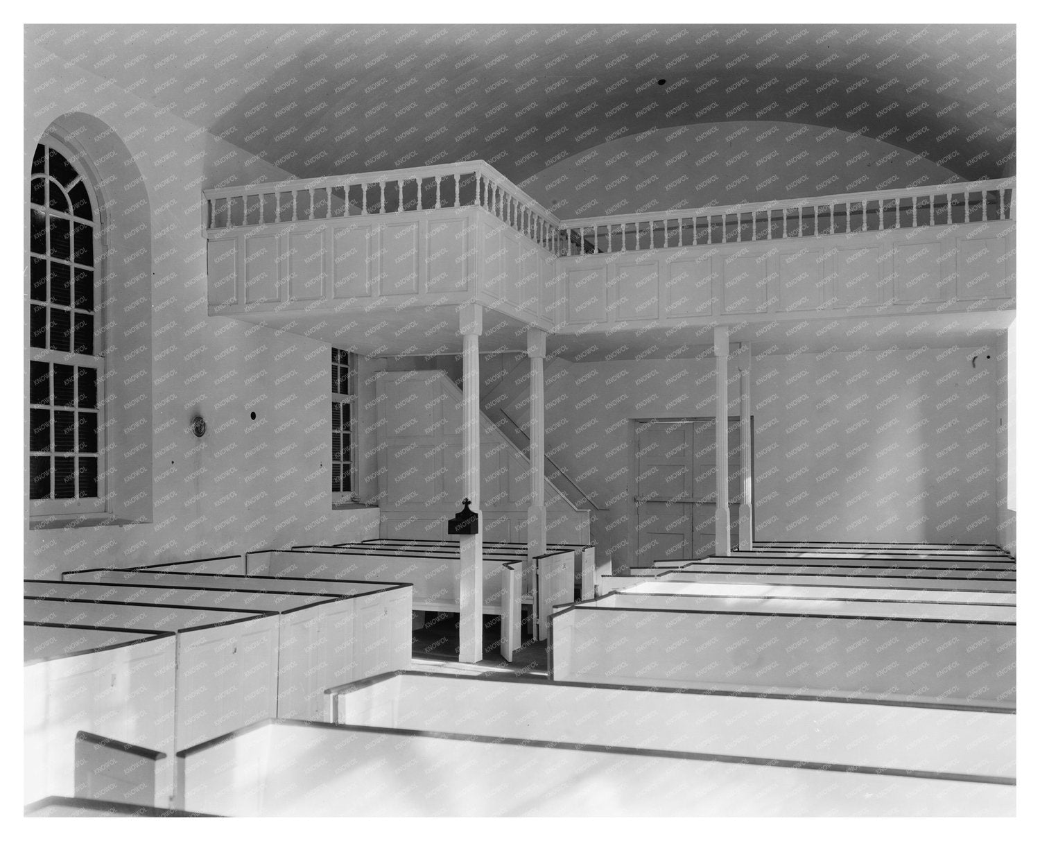 Vintage Church in Lancaster County, VA - 1930