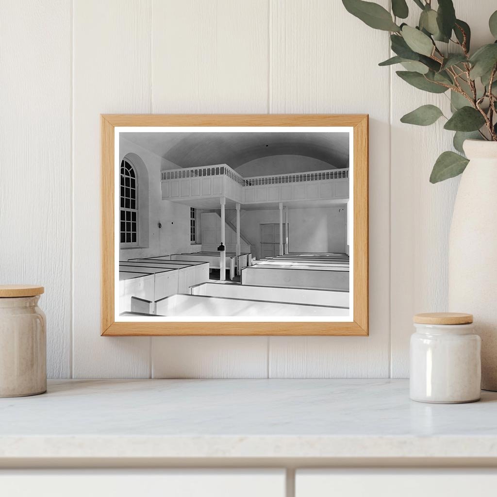 Vintage Church in Lancaster County, VA - 1930