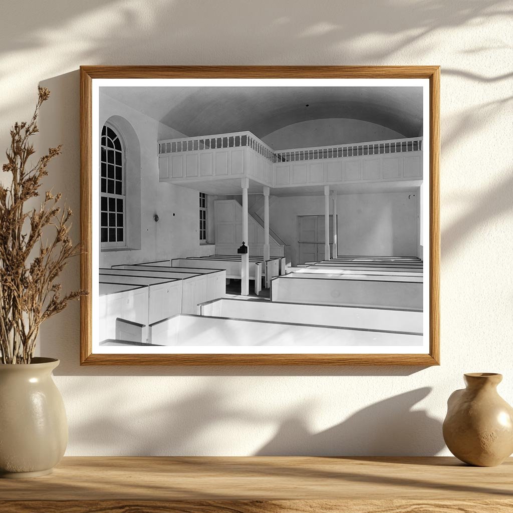 Vintage Church in Lancaster County, VA - 1930