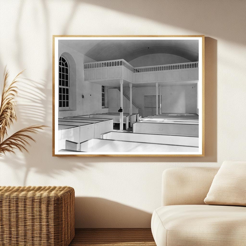 Vintage Church in Lancaster County, VA - 1930