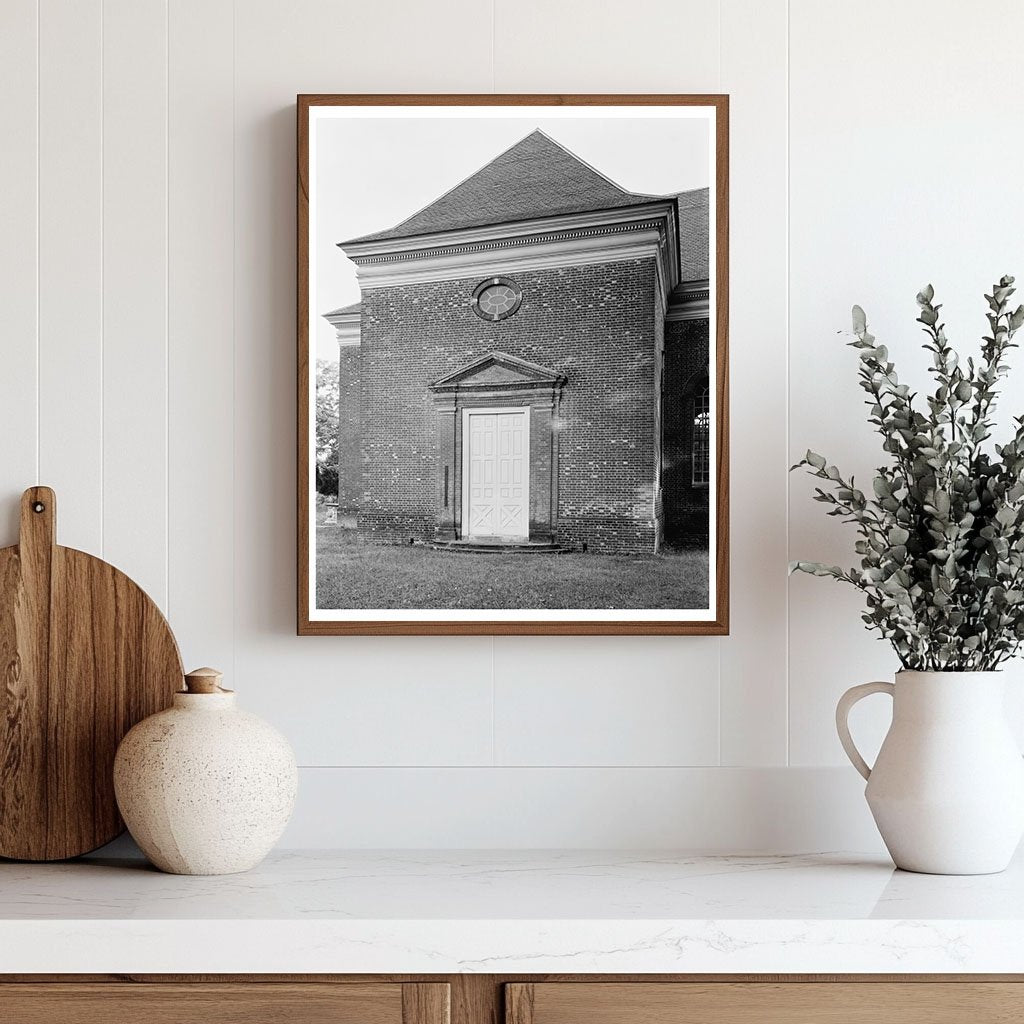 Kilmarnock, VA Colonial Church Photo from 1930