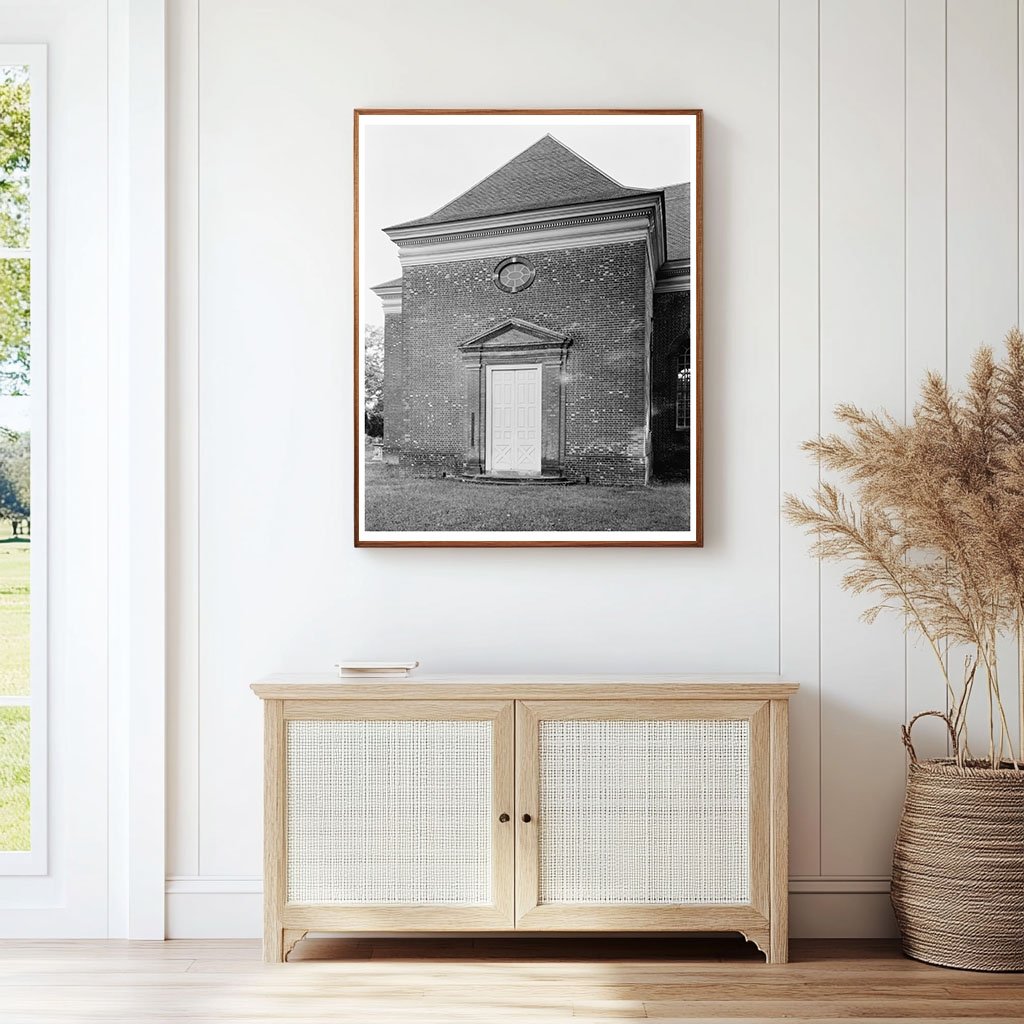 Kilmarnock, VA Colonial Church Photo from 1930