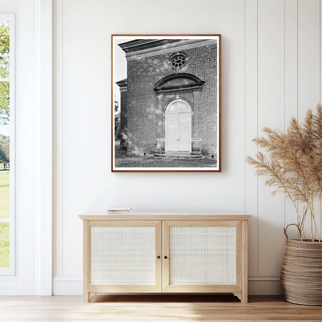 Kilmarnock Church, Lancaster County, VA, 1669 Historic Photo
