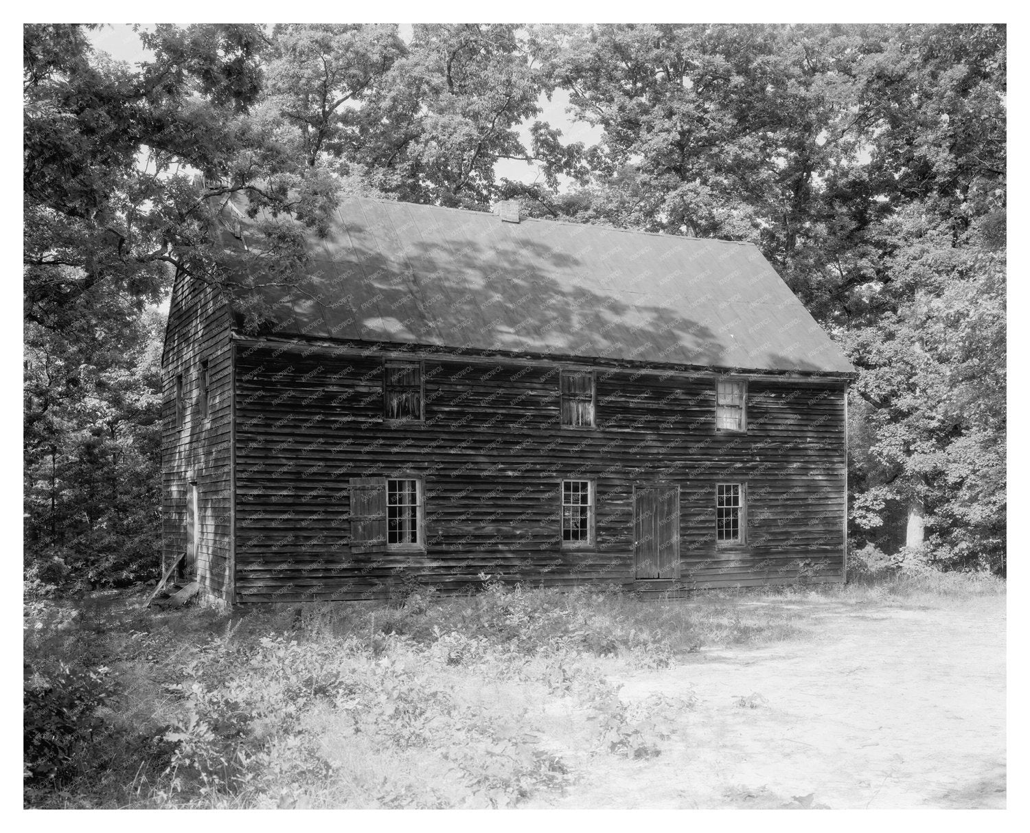 Vintage Frame Church, Goochland, VA, 18th Century