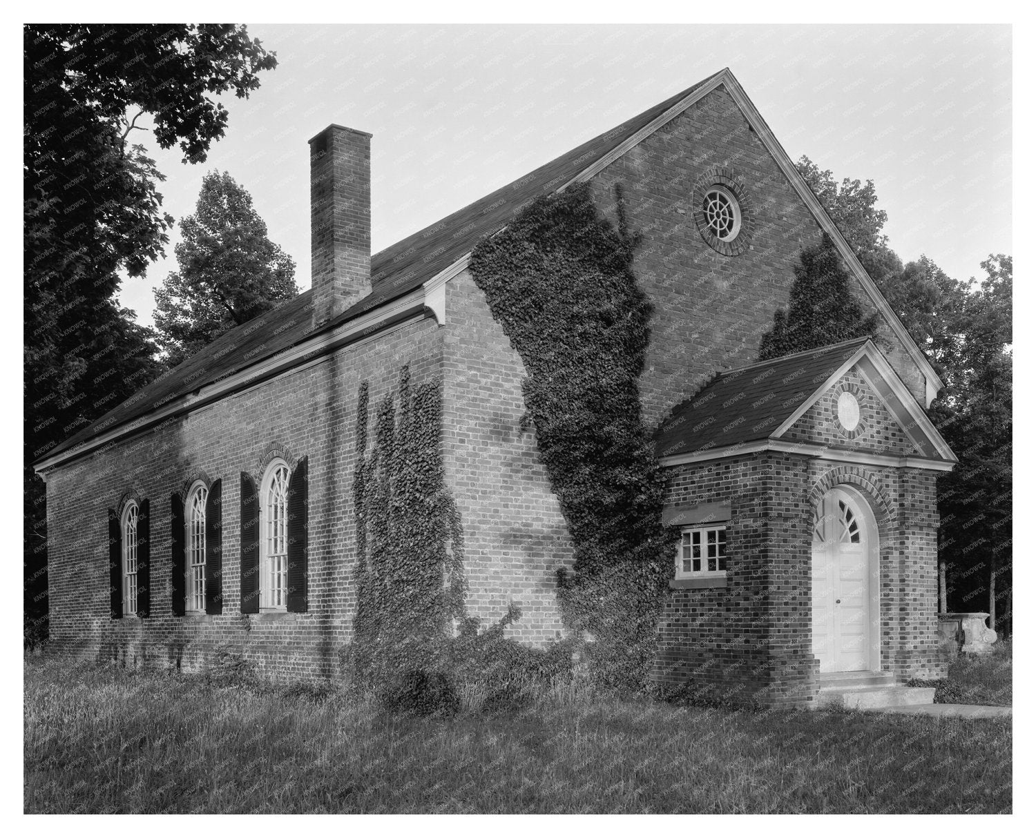 Historic Church in Saluda, VA: 1712-1930 Photo Archive