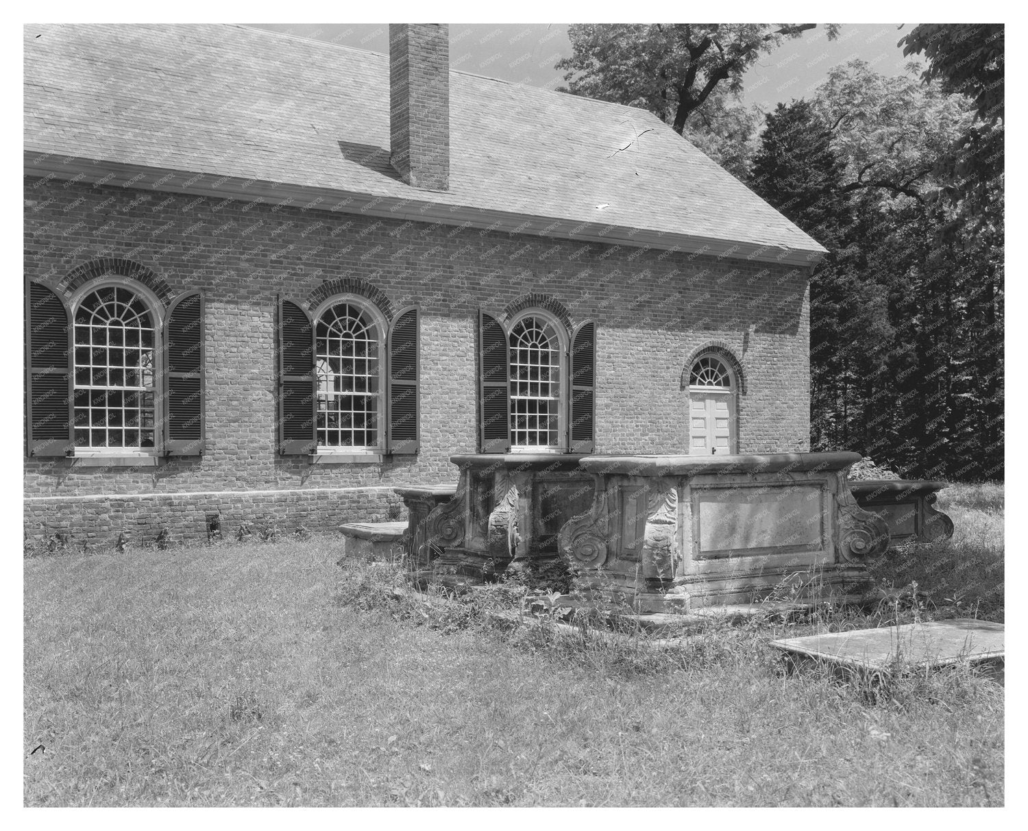 Historic Church in Saluda, Virginia (1712-1714)