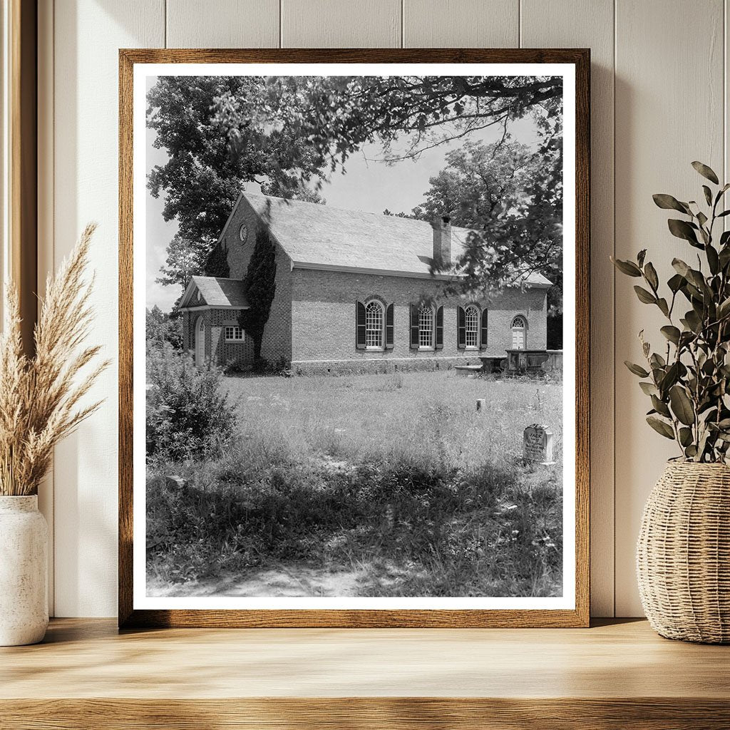 Historic Church in Saluda, Virginia - 1712 Architecture