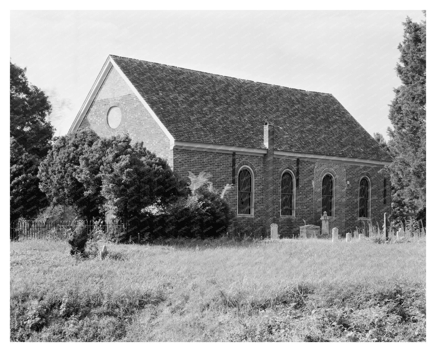 Suffolk Parish Church, Chuckatuck, VA, 1755 History