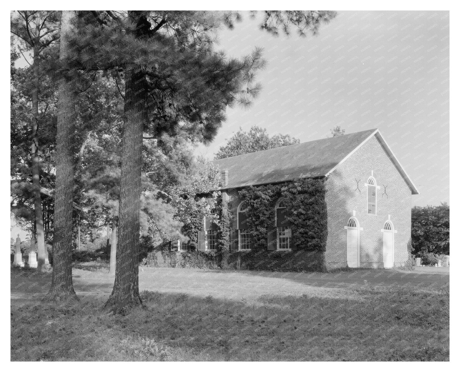 Eastville, VA Colonial Landmark Photograph 1680-1691