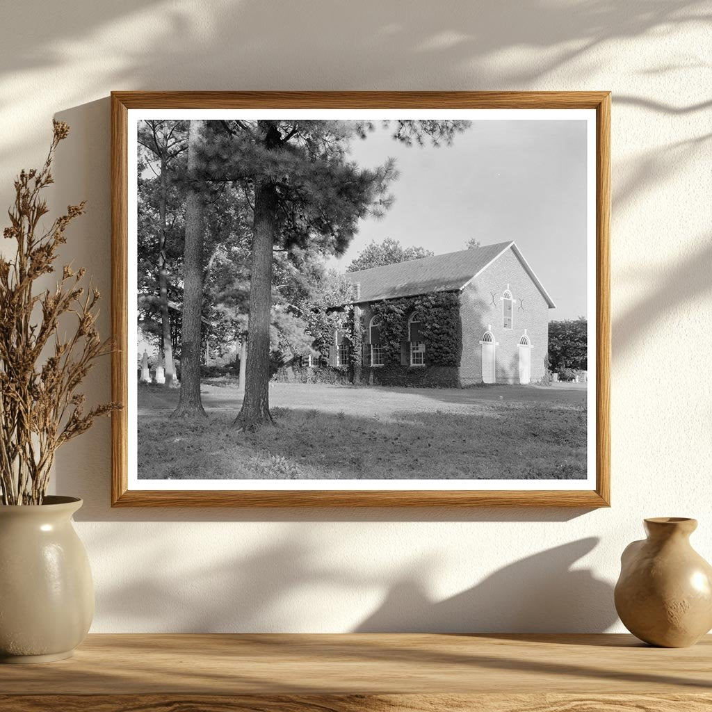 Eastville, VA Colonial Landmark Photograph 1680-1691