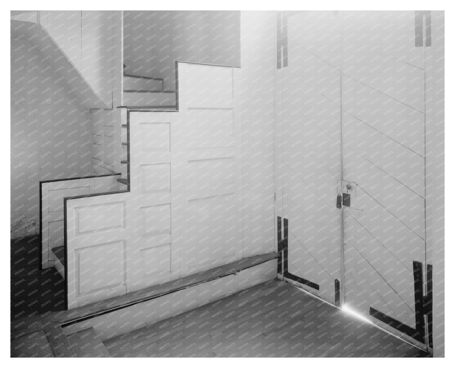 Vintage Colonial Building in Eastville, VA, 1680-1691