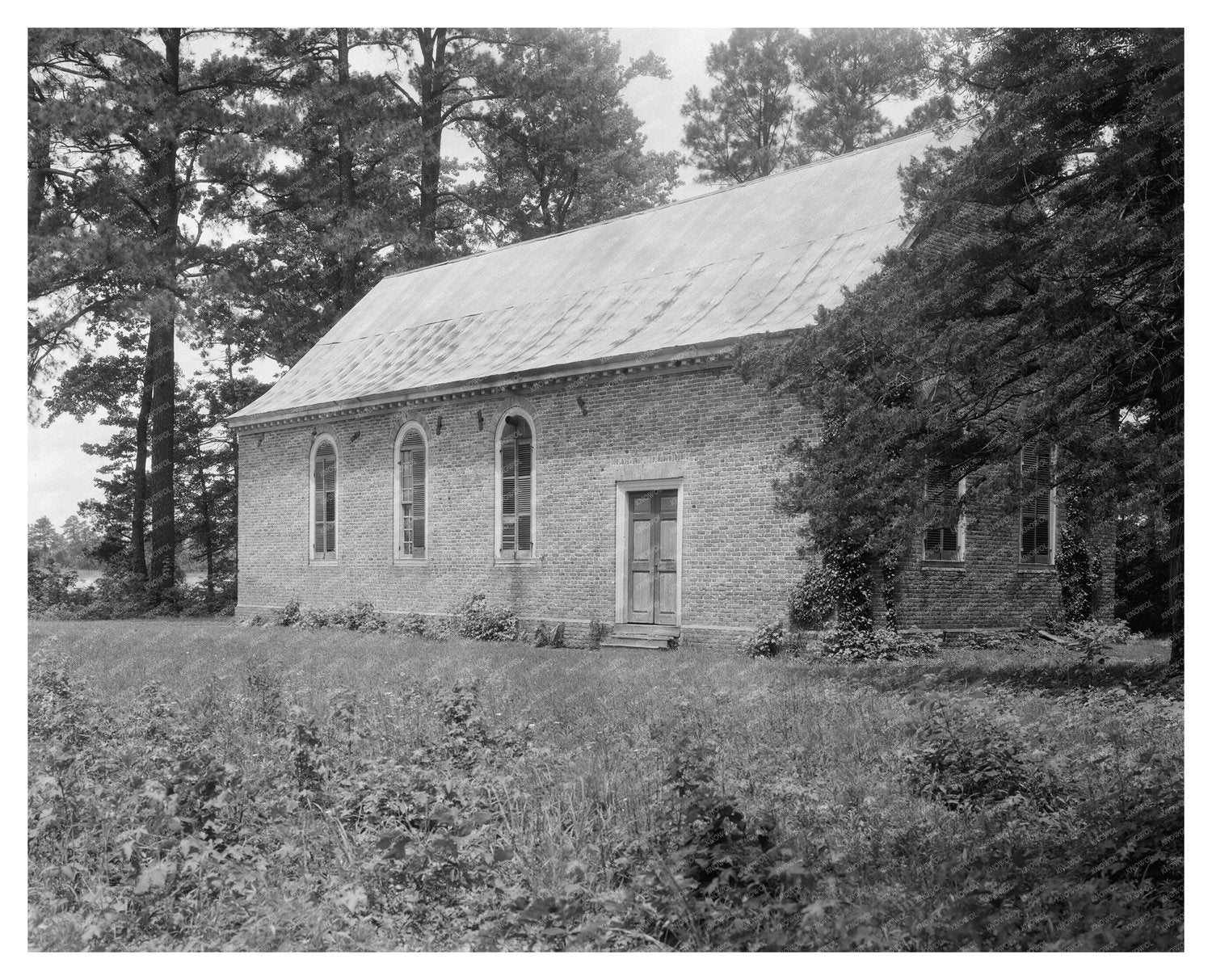 Merchants Hope Church, Prince George VA, 1657 Vintage Photo