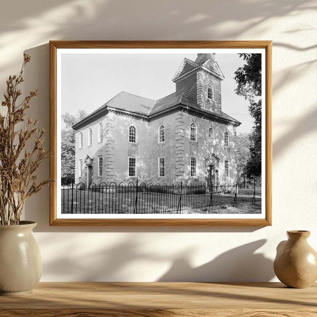 1751 Church in Stafford County, VA - Vintage Photo 1930