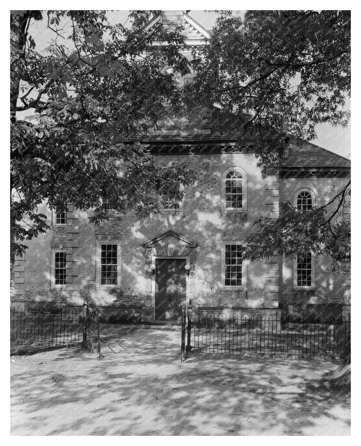 1751 Church in Stafford County, VA - Historical Image