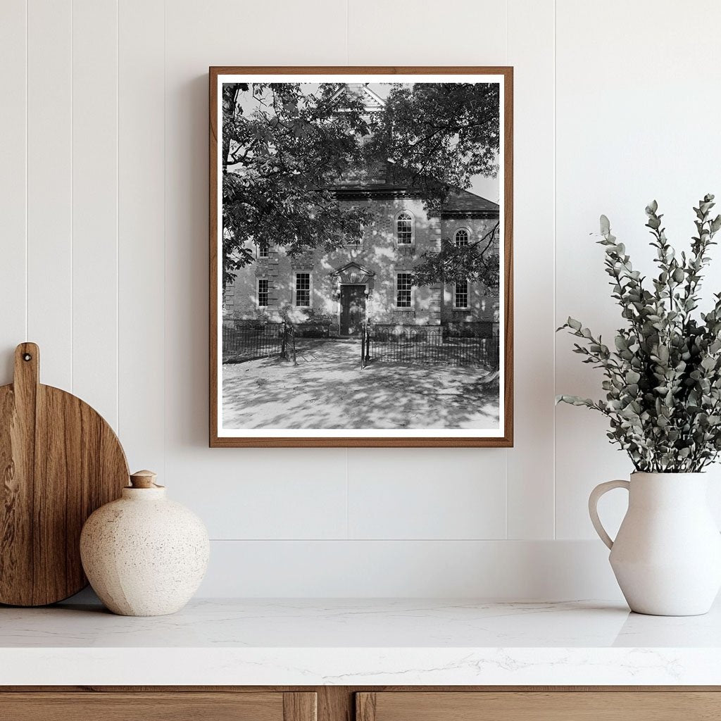 1751 Church in Stafford County, VA - Historical Image