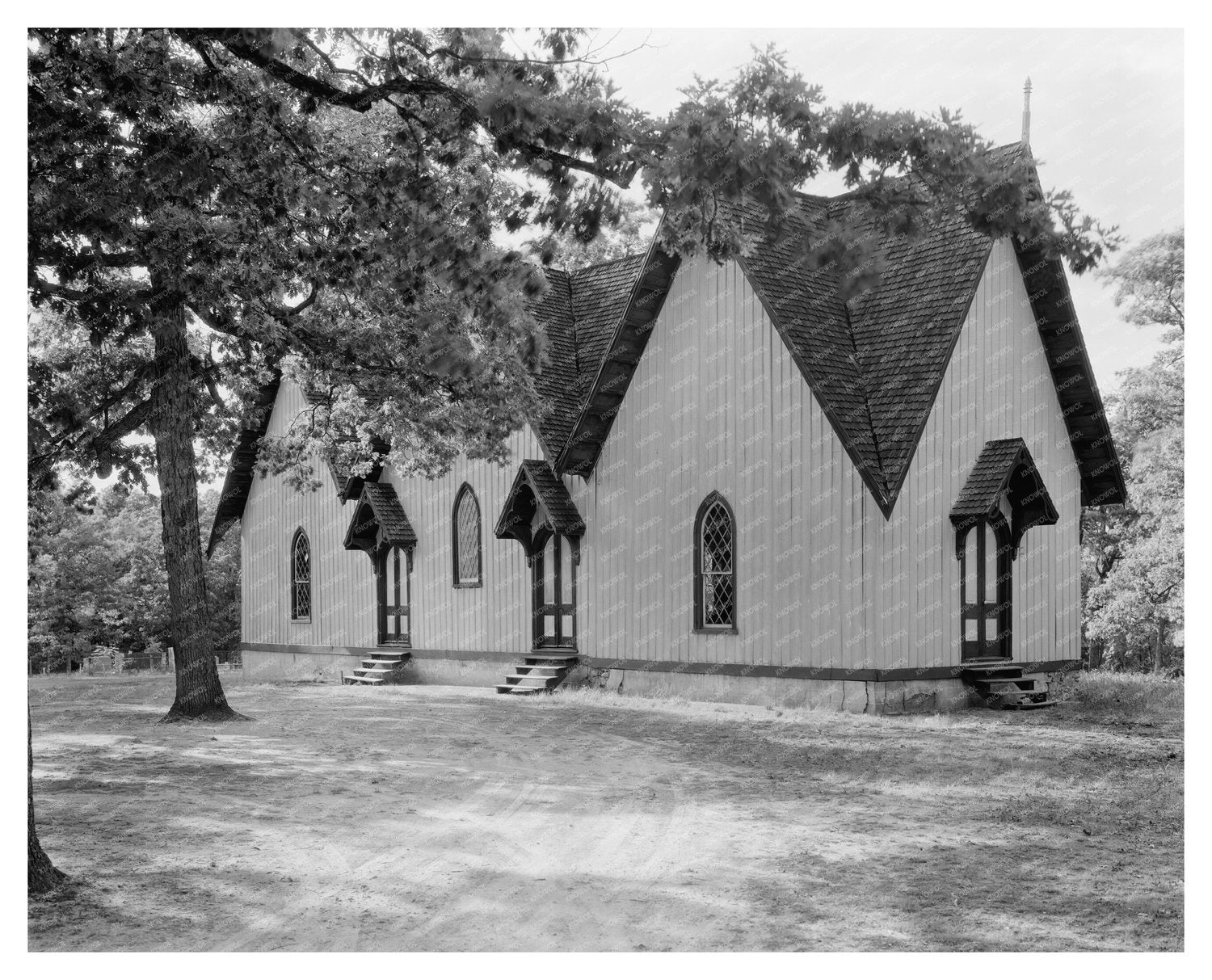 Keysville VA Presbyterian Church Photo, 1755 History