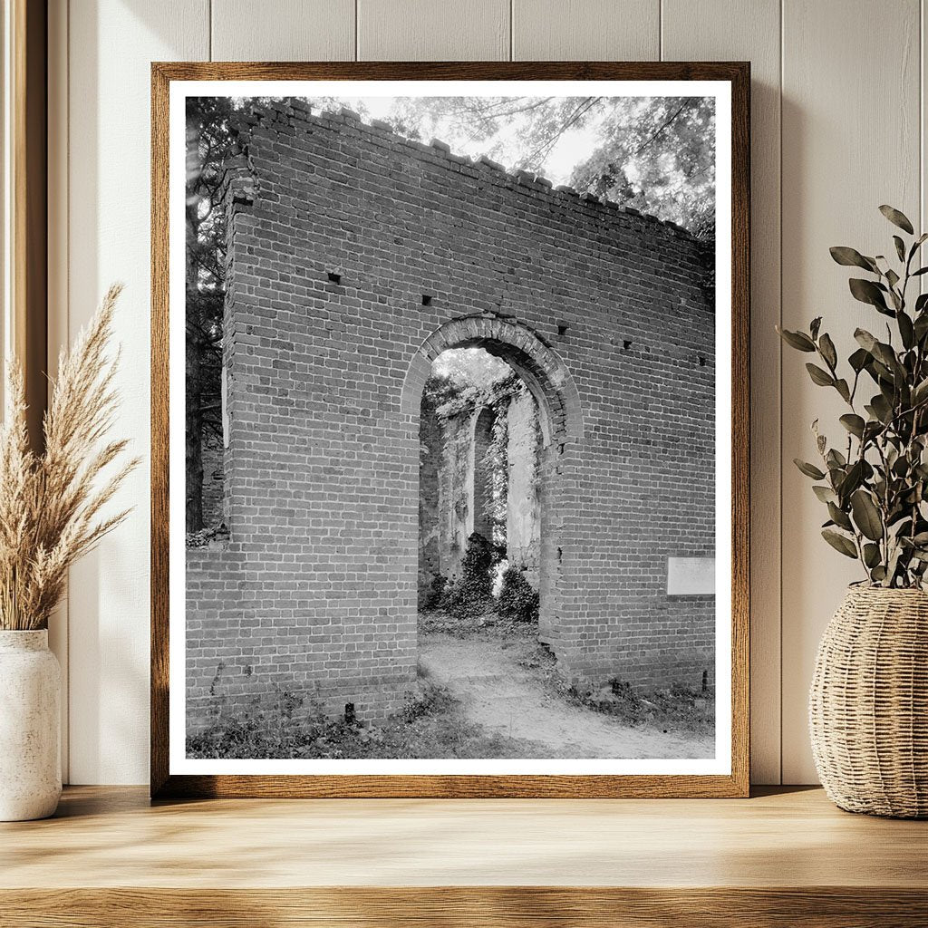 1748 Church Ruins Near Bacons Castle, Surry County, VA