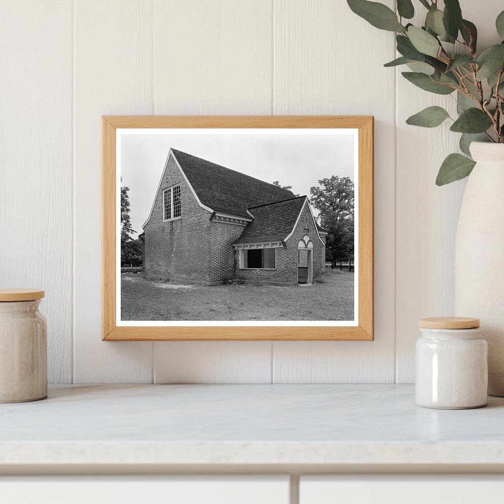 Hague, VA Historic Church Photo, 1706 Architecture