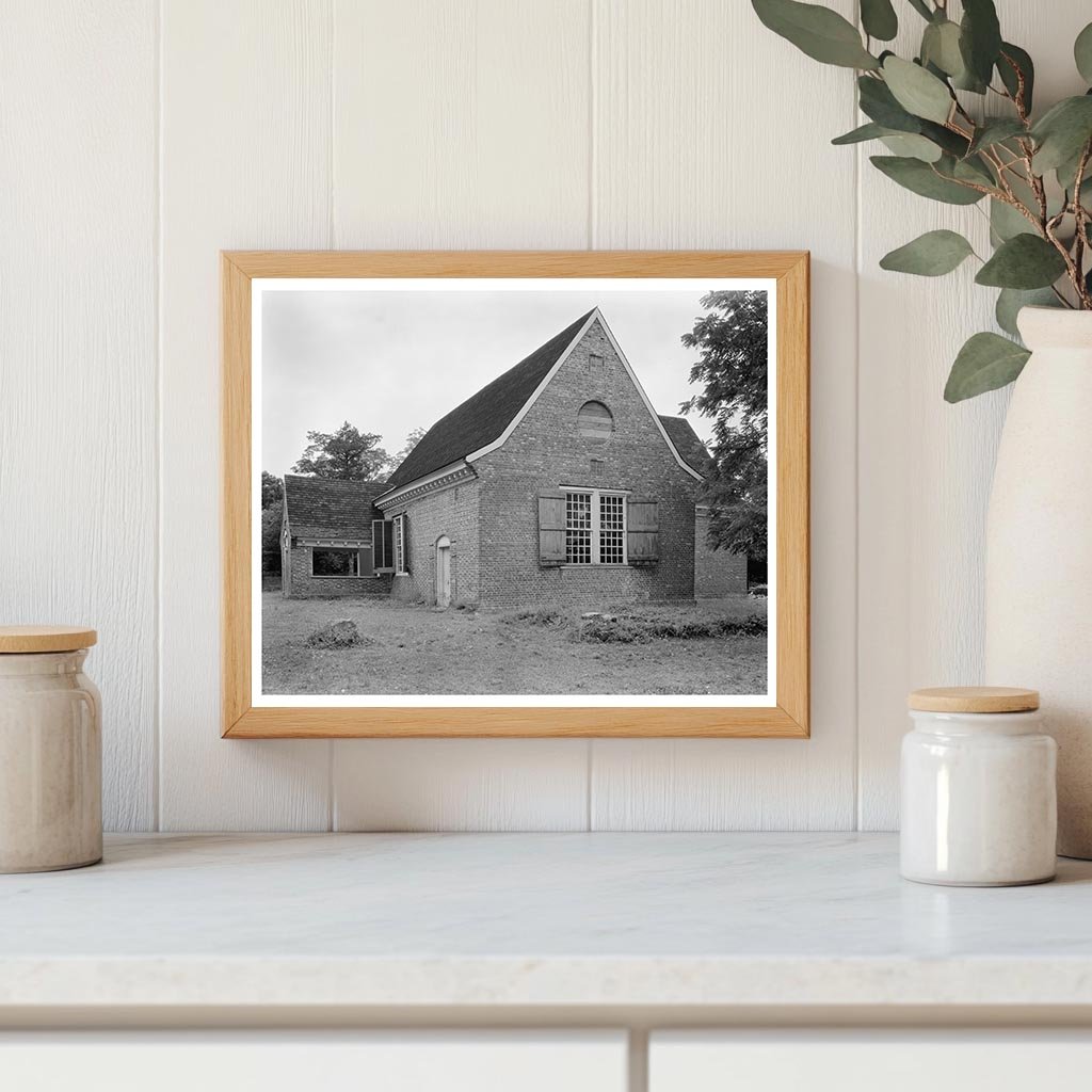 Historic Church in Hague, Virginia - Built 1706