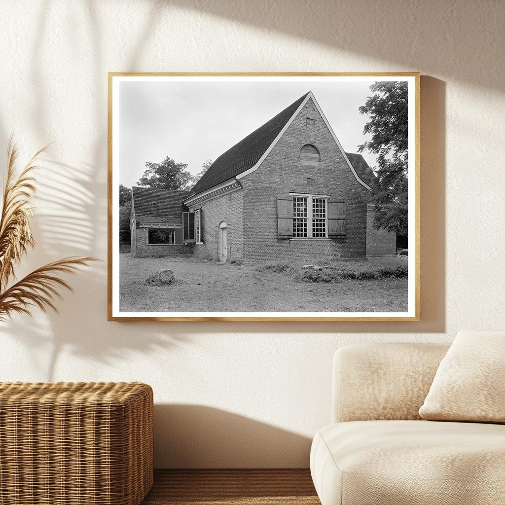 Historic Church in Hague, Virginia - Built 1706