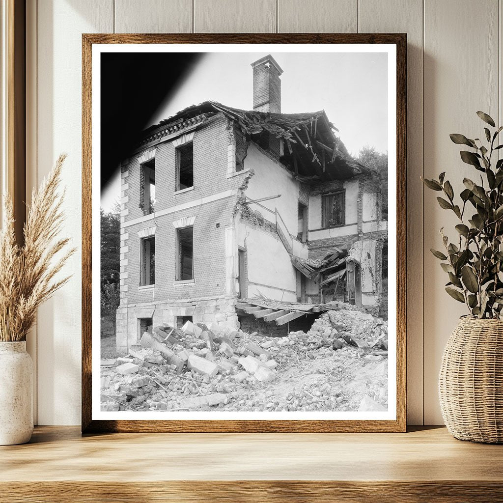 Dumfries VA Historic Building Ruins 1760 Photo