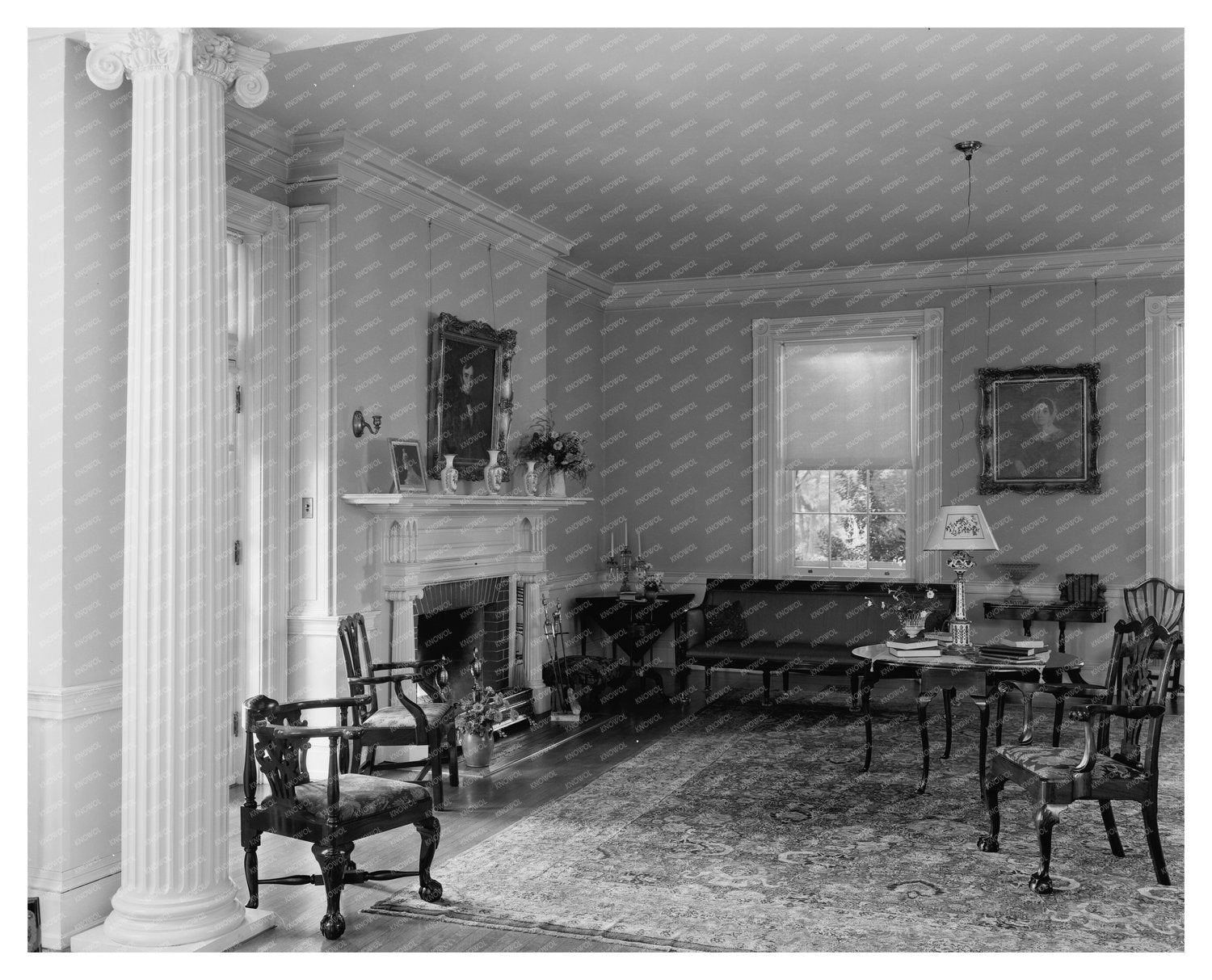 1822 Leesburg Architecture, Virginia - Historic Photo