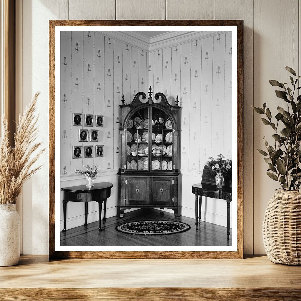 1822 Interior Scene in Leesburg, Virginia Photograph