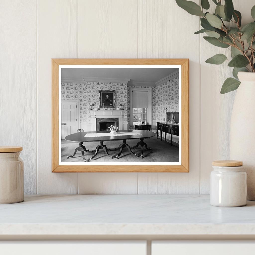 1822 Historic Interior Scene in Leesburg, Virginia