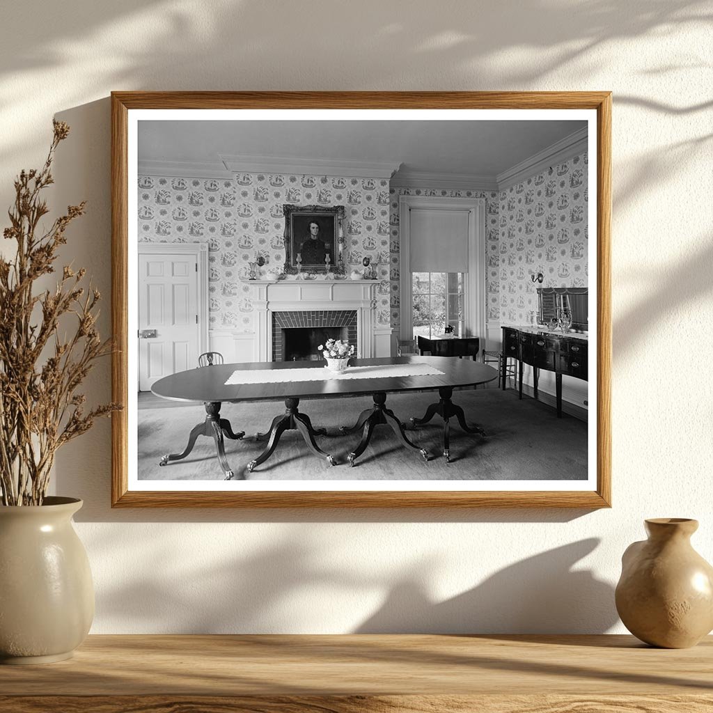 1822 Historic Interior Scene in Leesburg, Virginia