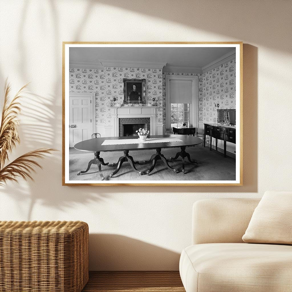 1822 Historic Interior Scene in Leesburg, Virginia