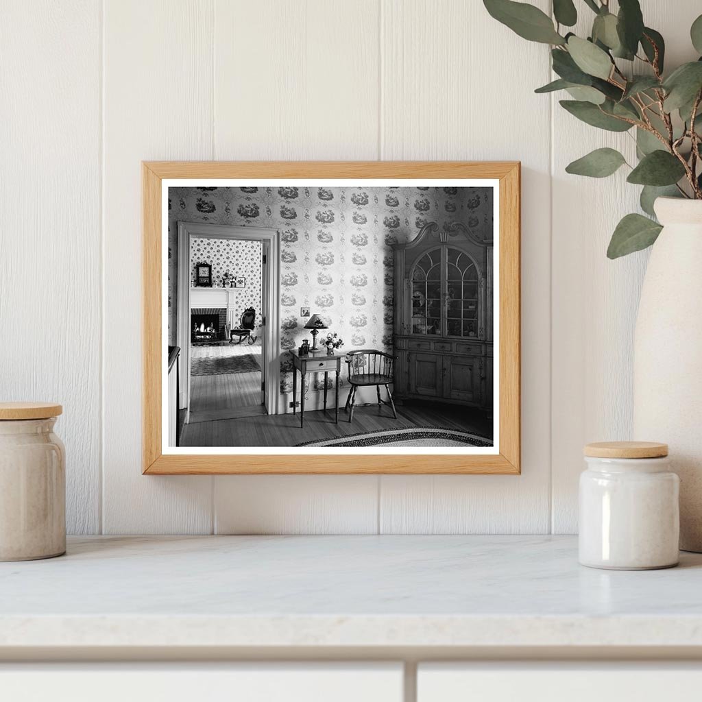 1822 Interior Scene, Leesburg, Virginia History