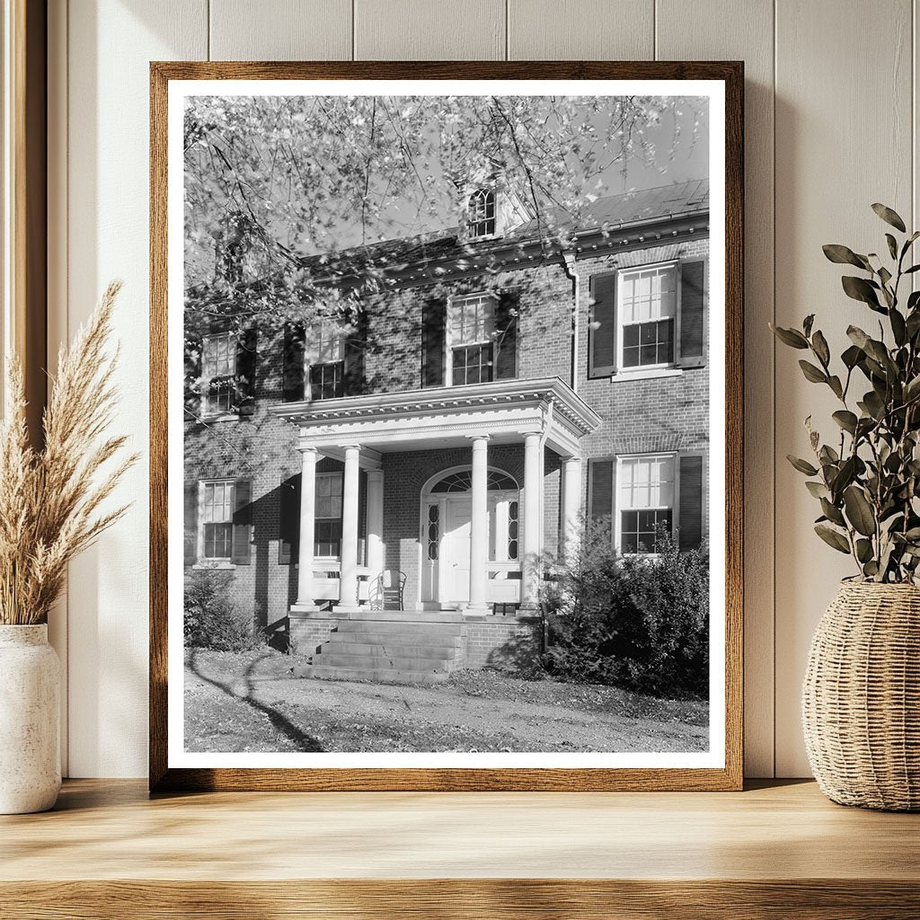 Historic Leesburg VA Architecture 1822 Photograph