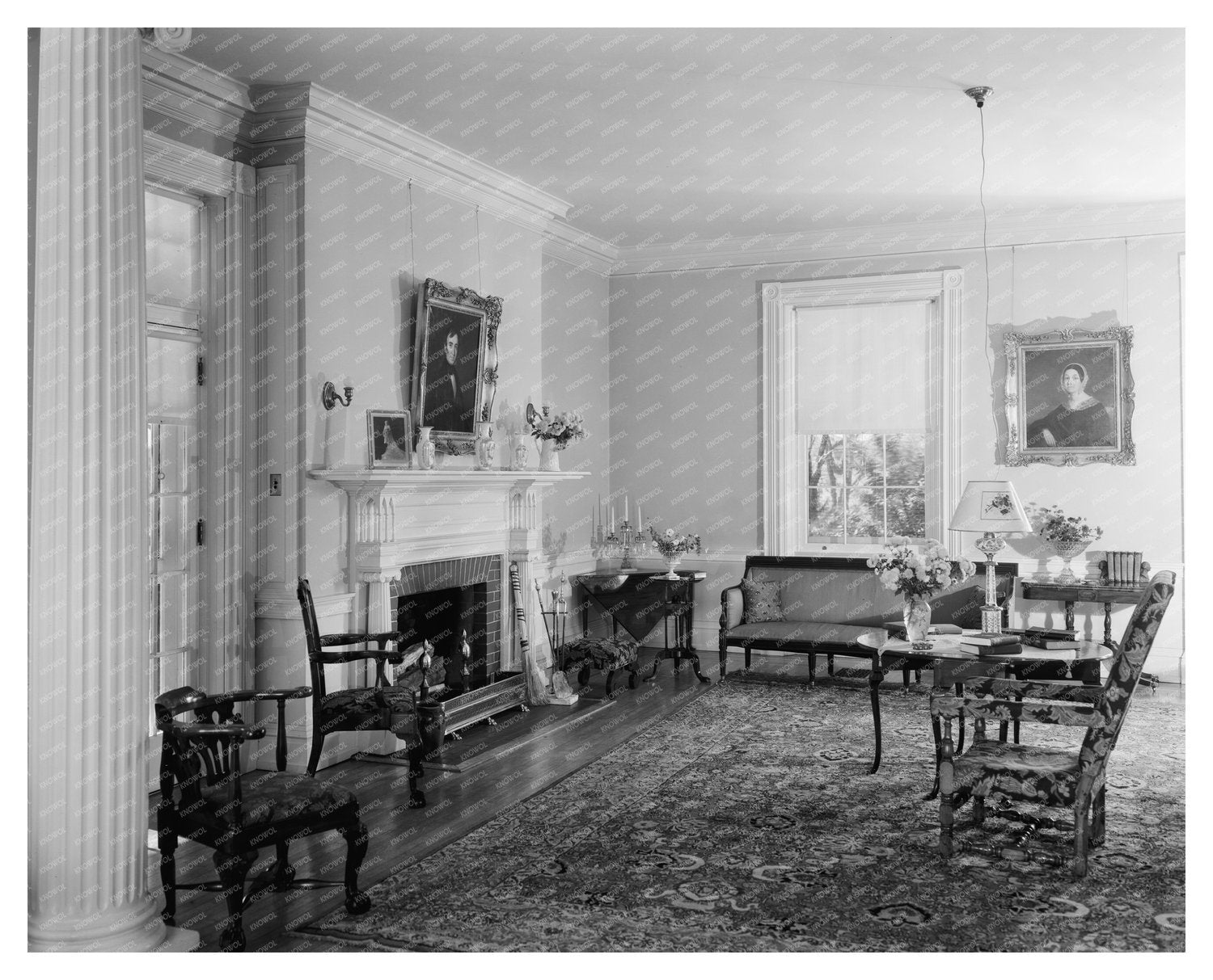 1822 Interior of Historic Home in Leesburg, Virginia