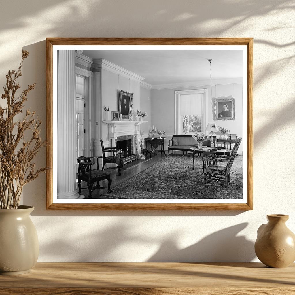 1822 Interior of Historic Home in Leesburg, Virginia