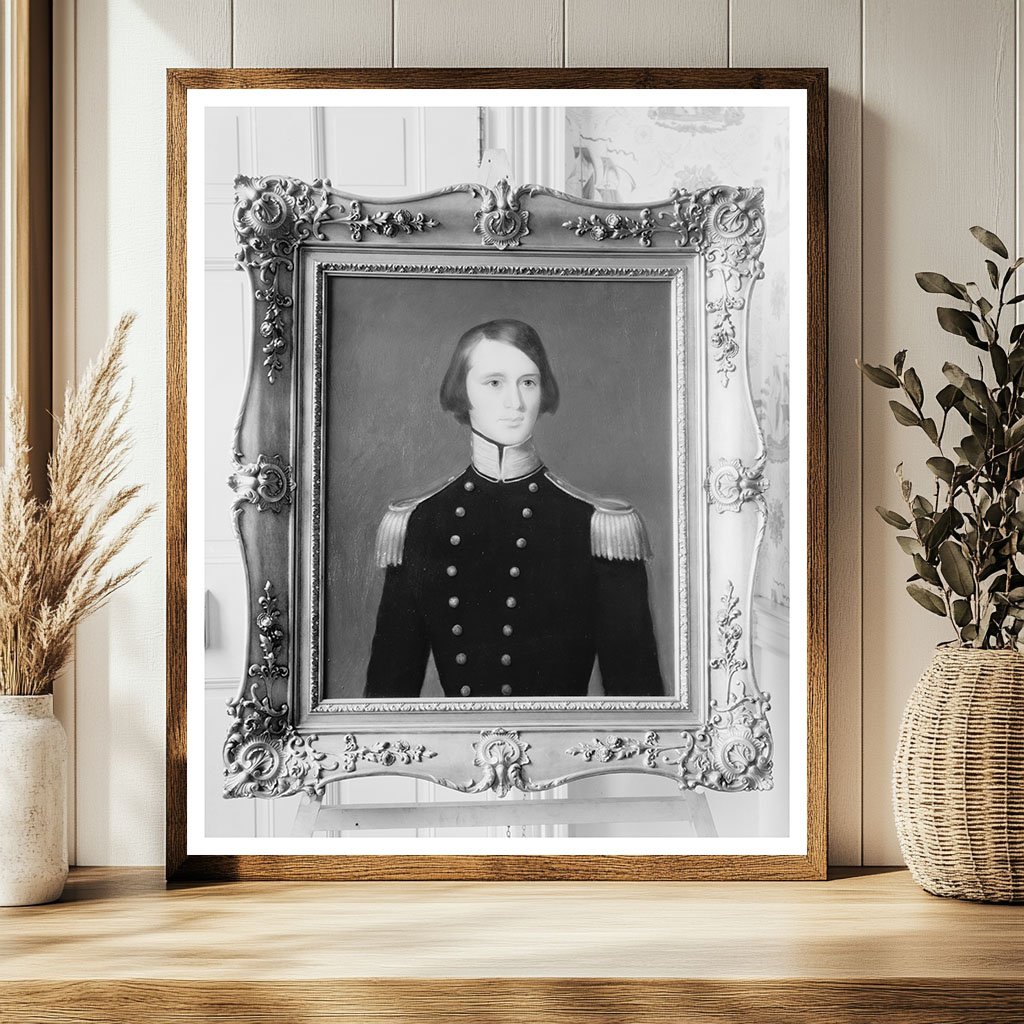 Leesburg, VA Vintage Architecture Photo, 20th Century