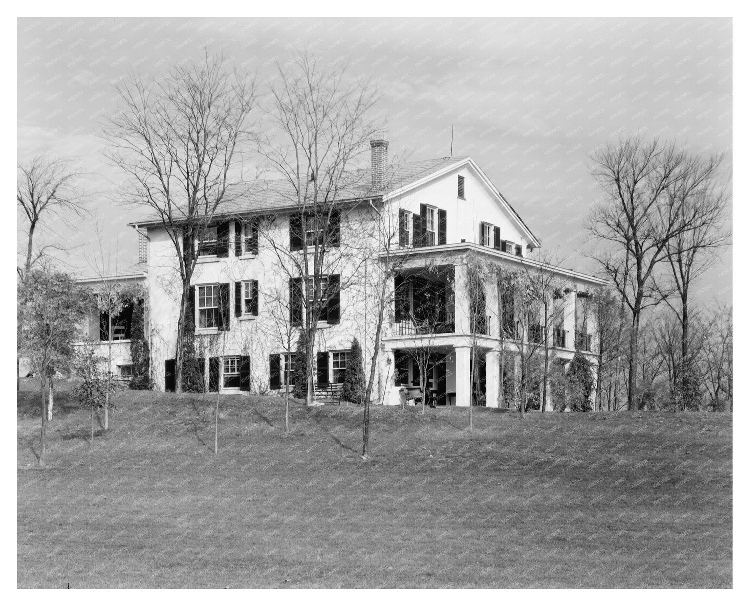 Early 20th Century Architecture in Leesburg, VA 1953