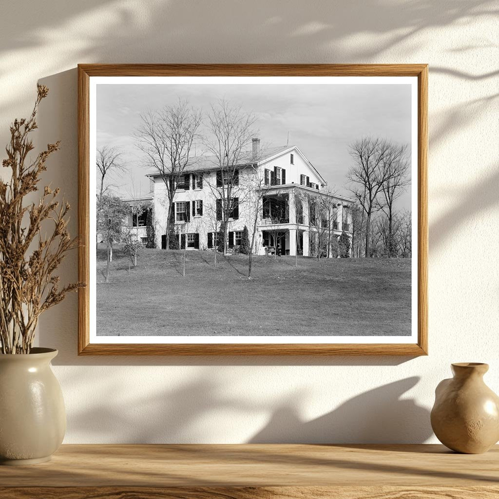 Early 20th Century Architecture in Leesburg, VA 1953