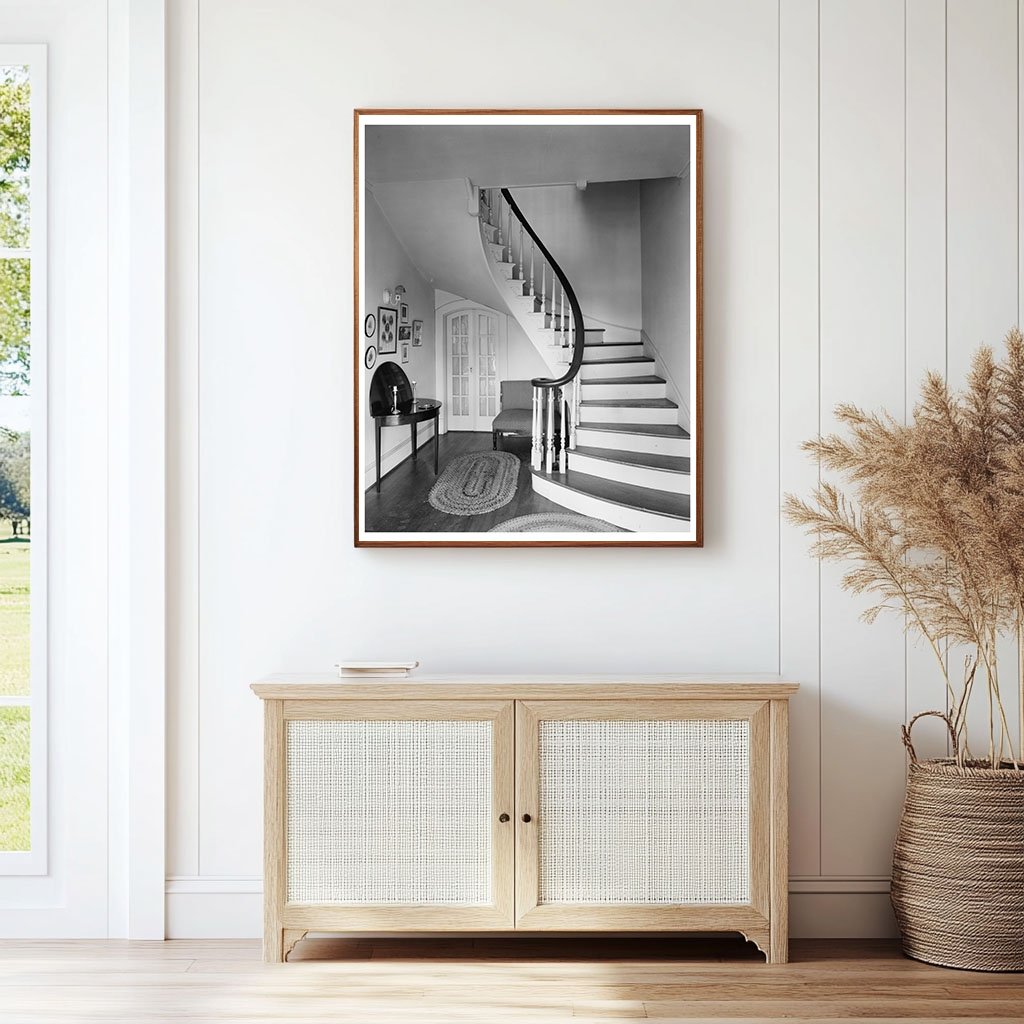 Vintage Architecture in Leesburg, Virginia, 1953