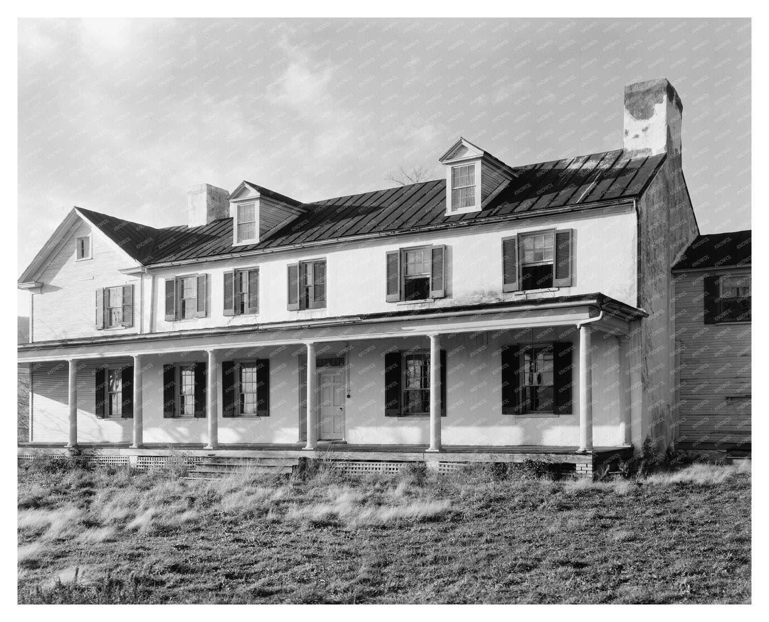 Upperville VA Historic Home Photo, 1953