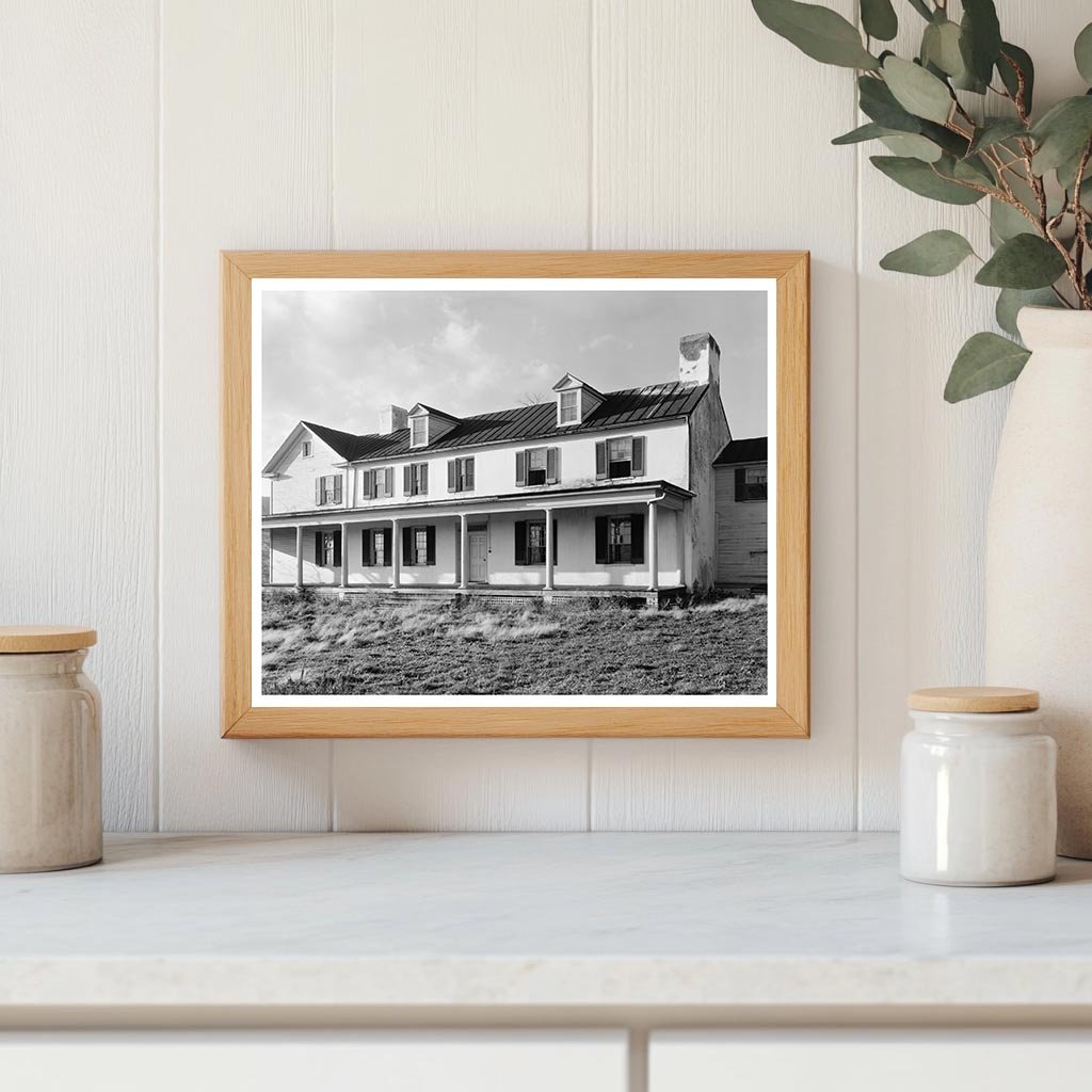 Upperville VA Historic Home Photo, 1953