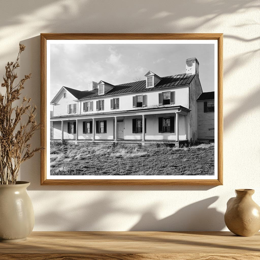 Upperville VA Historic Home Photo, 1953