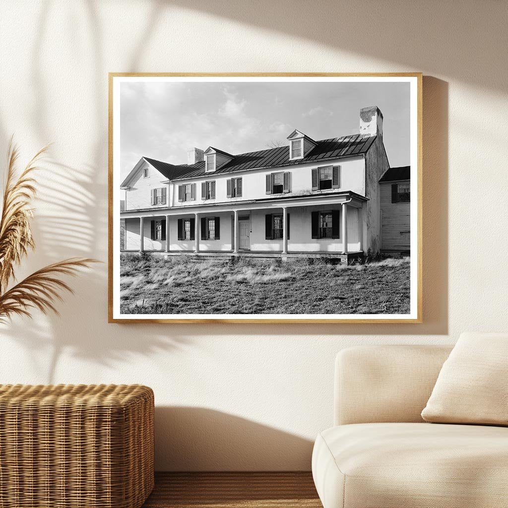 Upperville VA Historic Home Photo, 1953