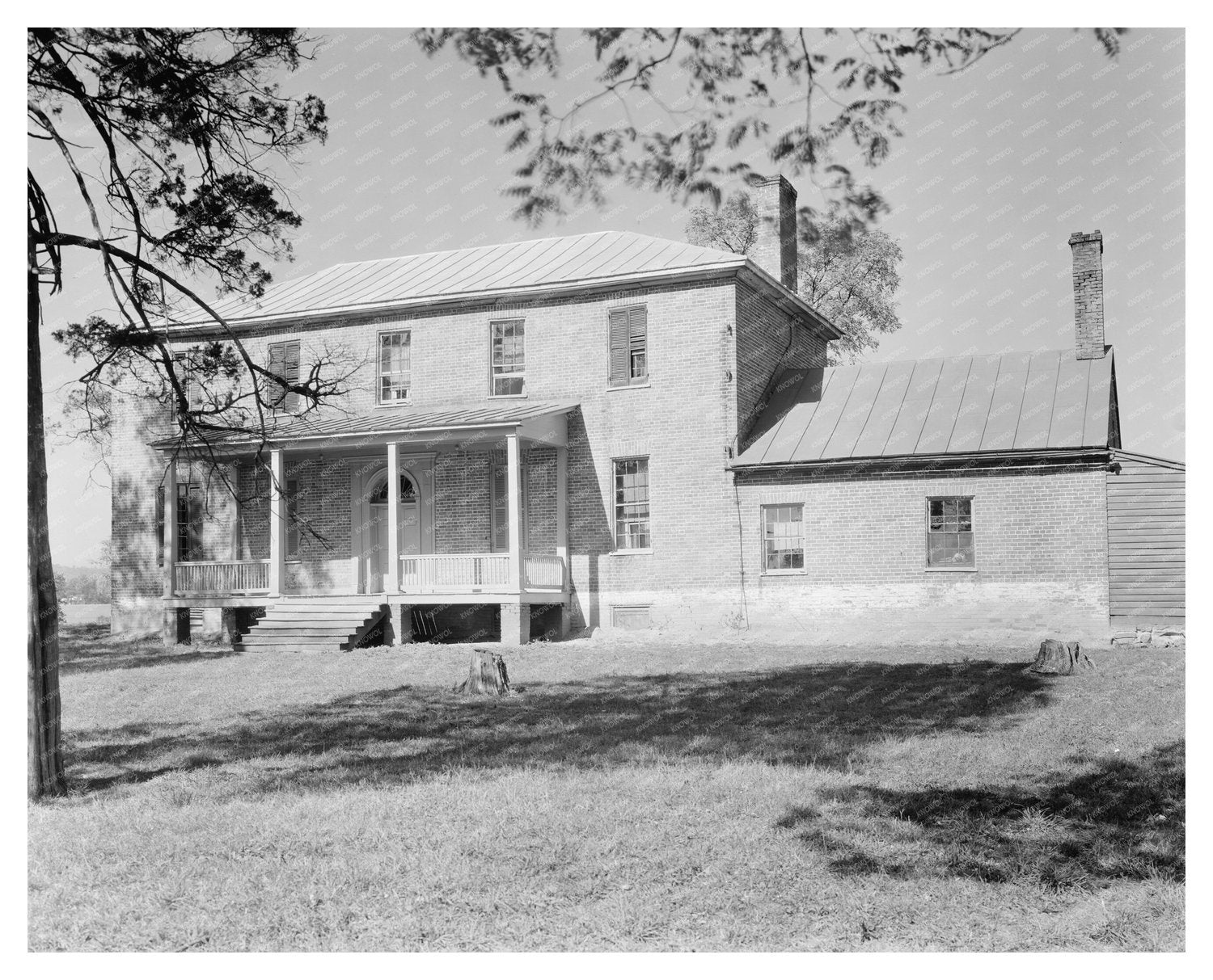 Architectural Detail in Leesburg, VA - Early 20th Century