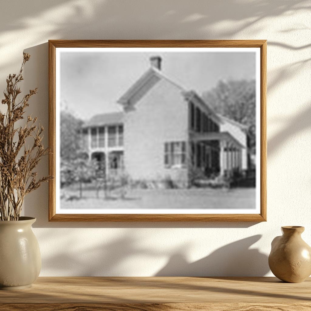Historic Residence in Leesburg, VA - 1953 Vintage Photo