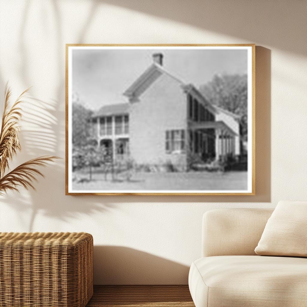 Historic Residence in Leesburg, VA - 1953 Vintage Photo