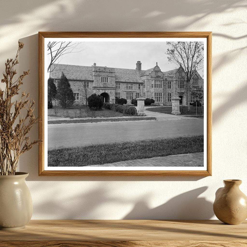 Richmond VA Mansion Photo, Henrico County 1953