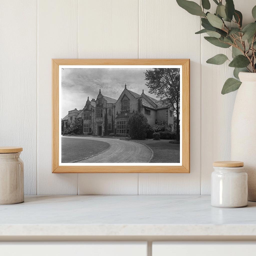 Richmond VA Vintage Mansion Photo 20th Century